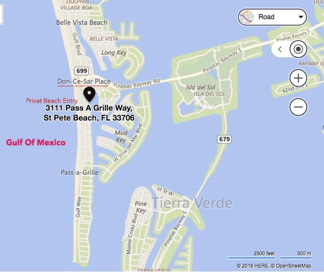 Pass-A-Grille Marina Bay Dock 3111 By Techtravel Villa St. Pete Beach Exterior photo